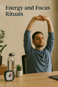 Rituals for productivity