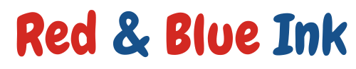 Red & Blue Ink Logo